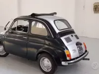 Usata Fiat 500C 19 CV (13 kW) 1970 Nero Cabrio