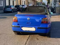 Usata VW Golf 1999 Blu Cabrio