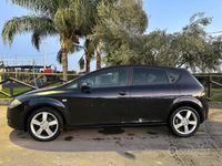 Usata Seat Leon 105 CV (77 kW) 2006 Nero Berlina
