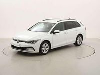 Usata VW Golf VIII Life 116 CV (85 kW) 2021 Bianco Station wagon