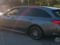 Usata Mercedes C220 AMG line 200 CV (147 kW) 2022 Grigio Station wagon