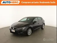 Usata Seat Leon Style 116 CV (85 kW) 2018 Nero Berlina