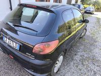 Usata Peugeot 206 68 CV (50 kW) 2006 Nero Berlina