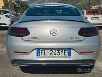 Usata Mercedes C220 Premium 170 CV (125 kW) 2017 Argento Coupé