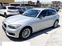 Usata BMW 118 Sport Line 150 CV (110 kW) 2016 Grigio Utilitaria