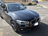 Usata BMW 116 Sport Line 116 CV (85 kW) 2018 Nero Utilitaria