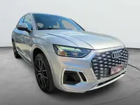 Usata Audi Q5 Sportback S-Line 204 CV (150 kW) 2021 Argento floret SUV