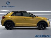 Usata VW T-Roc Advance 150 CV (110 kW) 2019 Curcuma yellow metallizzato ne SUV