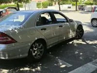 Usata Mercedes C200 Classic 150 CV (110 kW) 2004 Argento Berlina