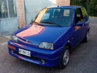Usata Fiat Cinquecento 54 CV (39 kW) 1997 Bluazzurro Utilitaria