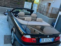 Usata BMW 320 Cabriolet 150 CV (110 kW) 2006 Nero Cabrio