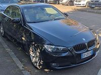 Usata BMW 320 Cabriolet 177 CV (130 kW) 2008 Nero Cabrio
