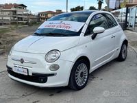 Usata Fiat 500 Lounge 70 CV (51 kW) 2009 Bianco Cabrio