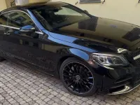 Usata Mercedes C220 Premium Plus 194 CV (142 kW) 2021 Nero Coupé