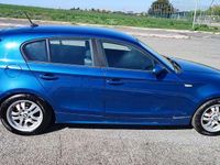 Usata BMW 116 116 CV (85 kW) 2004 Blu/azzurro Utilitaria