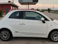 Usata Fiat 500 Sport 75 CV (55 kW) 2009 Bianco Cabrio