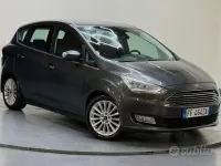 Käytetty Ford C-MAX Titanium 125 HP (91 kW) 2016 Harmaa Tila-auto