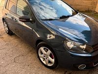 Usata VW Golf VI 140 CV (102 kW) 2011 Blu Utilitaria