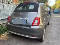 Usata Fiat 500C 69 CV (50 kW) 2016 Grigio Cabrio