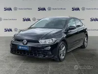 Usata VW Polo R-line 95 CV (69 kW) 2023 Deep black perlato Utilitaria