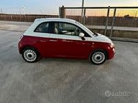 Usata Fiat 500 Lounge 70 CV (51 kW) 2011 Rosso Berlina