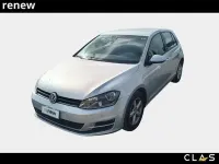 Usata VW Golf VII Trendline 90 CV (66 kW) 2015 Grigio chiaro
