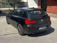 Usata BMW 118 Sport Line 150 CV (110 kW) 2015 Nero Utilitaria