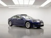 Usata Tesla Model S Performance 580 kW (789 CV) 2018 Blu Utilitaria