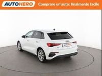 Usata Audi A3 S-Line 149 CV (109 kW) 2023 Bianco Berlina