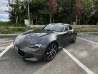 Usata Mazda MX5 Exceed 160 CV (117 kW) 2018 Grigio Cabrio