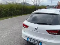 Usata Seat Leon 105 CV (77 kW) 2015 Bianco Station wagon