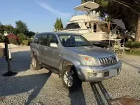 Usata Toyota Land Cruiser 166 CV (122 kW) 2004 Grigio SUV