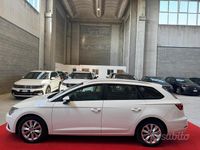 Usata Seat Leon ST Business 115 CV (84 kW) 2018 Bianco Station wagon