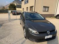 Usata VW Golf VII Trendline 90 CV (66 kW) 2016 Nero Station wagon