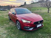 Usata Seat Leon FR 150 CV (110 kW) 2020 Rosso Berlina