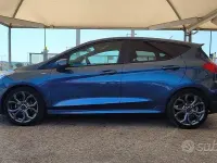 Usata Ford Fiesta ST-Line 101 CV (74 kW) 2018 Blu Utilitaria