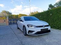 Usata VW Golf VII R-line 2019 Bianco Berlina