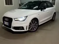 Usata Audi A1 S-Line 90 CV (66 kW) 2014 Bianco Utilitaria