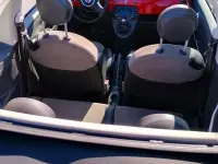 Usata Fiat 500C 69 CV (50 kW) 2011 Rosso Cabrio