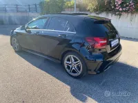 Usata Mercedes A180 Premium 109 CV (80 kW) 2016 Nero Utilitaria