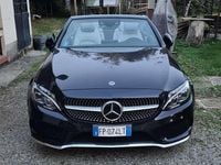 Usata Mercedes C250 204 CV (150 kW) 2018 Blu/azzurro Cabrio