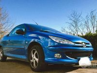Usata Peugeot 206 CC 120 CV (88 kW) 2009 Blu Cabrio