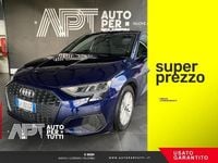 Usata Audi A3 Sportback Advanced 150 CV (110 kW) 2022 Blu Utilitaria