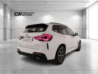 Usata BMW X3 M Sport 190 CV (139 kW) 2022 Bianco SUV