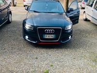 Käytetty Audi A3 S-Line 2008 Musta Viistoperä