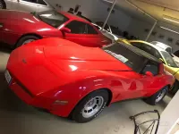 Usata Corvette Stingray 275 CV (202 kW) 1984 Rosso Cabrio