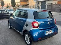Usata Smart ForFour Passion 71 CV (52 kW) 2015 Blu Utilitaria