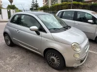 Usata Fiat 500 Lounge 69 CV (50 kW) 2008 Grigio Utilitaria