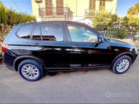 Usata BMW X3 Efficient Dynamics 190 CV (139 kW) 2015 Nero SUV