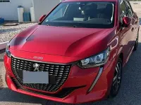 Usata Peugeot 208 Allure 101 CV (74 kW) 2020 Rosso Utilitaria